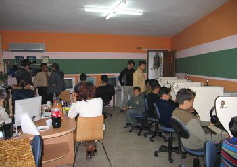 Inside easyDalyan Internet cafe
